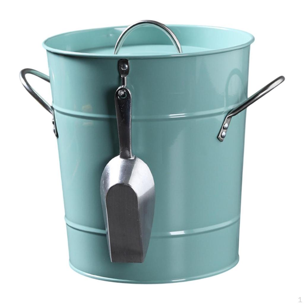 Tub with Lid And Scoop for Wine, Beer, More