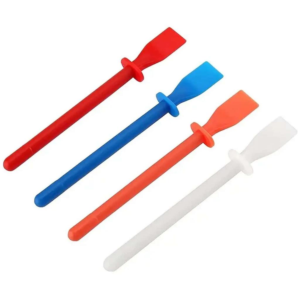 Polypropylene Spatula with Painting Scraper, Glue Applicator Stick, DIY Craft, Suitable for Art and Faux Leather Projects, 1Pc