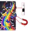 For iPad Pro 11 (2025)/11 (2024) Case PU Leather+TPU Tablet Protective Cover Pattern Printing Full Protection Shell