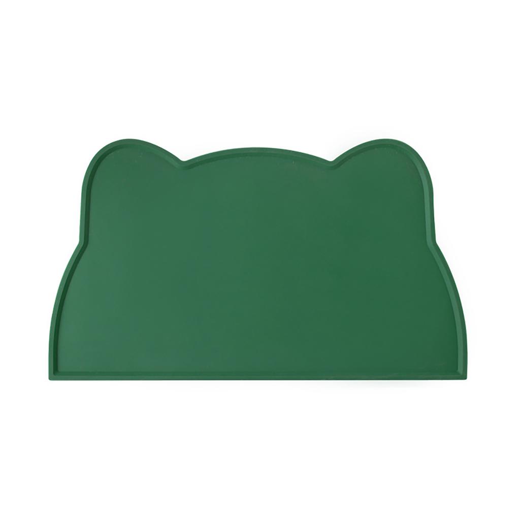Pet Feeding Mat Cat Head Shape Made of Food Grade Silicone Non Slip Easy to Clean Spill Proof Mat for Cats and Dogs