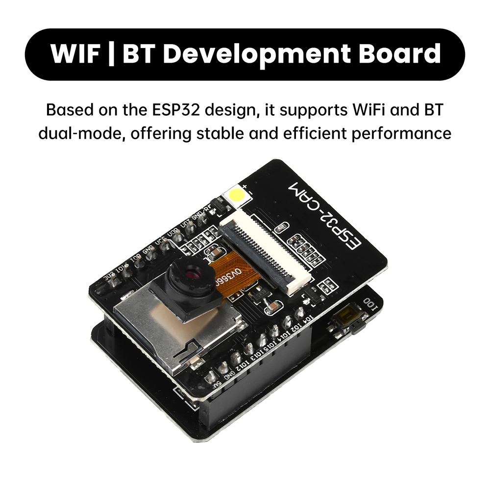 ESP32-CAM WiFi Module 2.4G Antenna ESP32 Serial To WiFi ESP32 CAM Development Board 5V Bluetooth with OV3660 DIY Camera Module