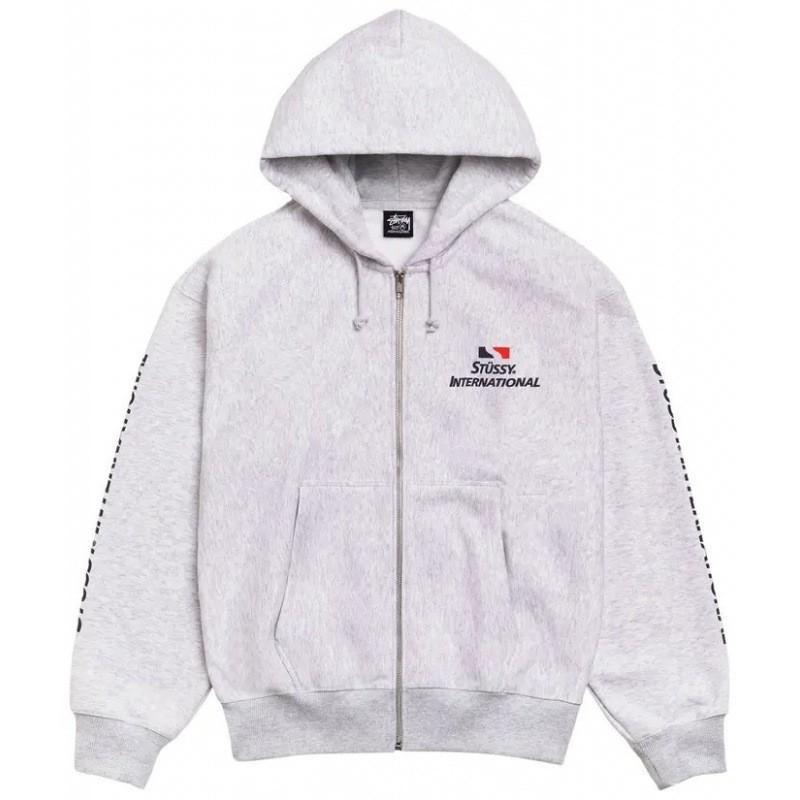 Y2K Camo Print Zip Hoodie Couples Streetwear Loose Fit Long Sleeve Casual