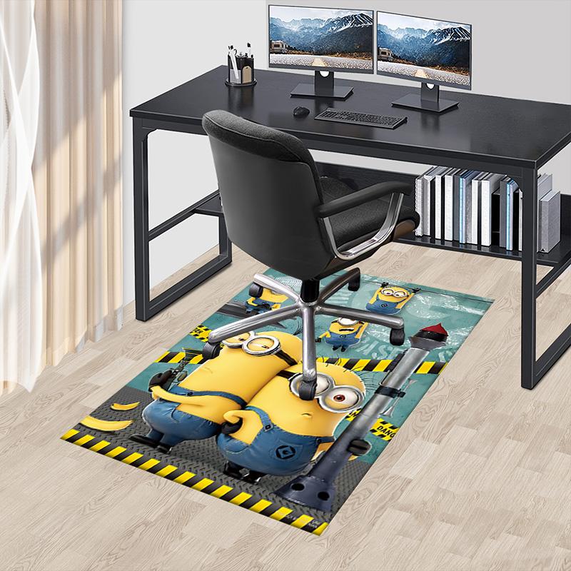 1pc Despicable Minions Adventure Carpet for Playroom Bedroom Living Room Sofa Home Decor,kids Game Area Rug Non-slip Floor Mat Y72828