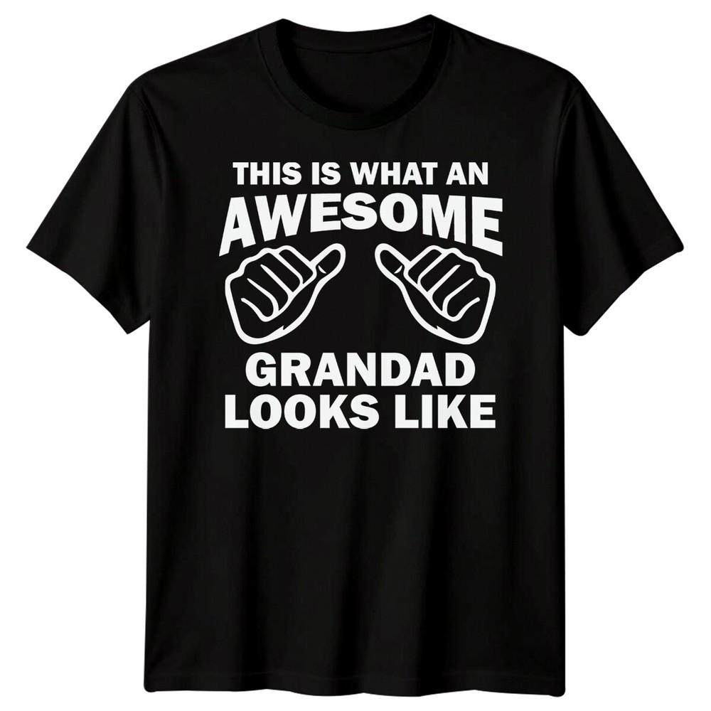 

Mens Awesome Grandad Funny Fathers Day T-Shirt Tee Best Dad Ever Papa Life #FD 3XL