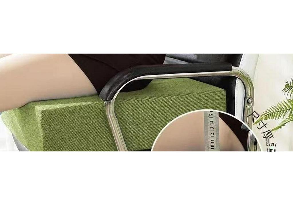 Extra-Firm High-Density Sponge Seat Cushion for Office Chair – Heightening and Non-Collapsing