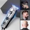 Portable electric hair clipper with USB charging for hair and beard trimming, suitable for families to give as a Father's Day or holiday gift to men