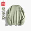 Men's Suede-Feel Crewneck Sweatshirt