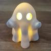Resin Halloween Ghost Figurine Light Cartoon Atmosphere Lamp Ghost Sculpture Lantern  Party