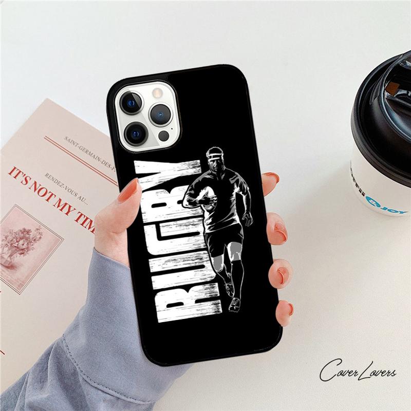 Rugby Football Sport Phone Case For Apple iPhone 17 Air 11 Pro Max Plus SE2020 Coque For iPhone 17 Air 14 15 16 13 12 Max Cover