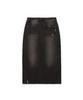 East Coast Damaged Double Knee Maxi Skirt_Black(Ik2Effd115A)