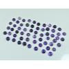 5X5MM Natural Amethyst Round Shape Cabochon Loose Gemstone 60Pcs Lot 60Cts. C-3675