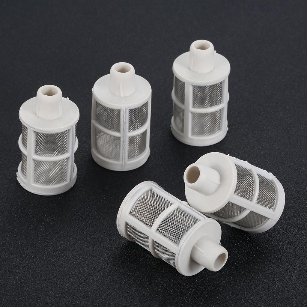 5Pcs Stainless steel Water Pump Mini Filter 8mm 12mm Water Clean Screen Filter Garden Micro Irrigation Protect Hose Mesh Filter