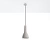 Lampa Wisząca Empoli 1 E27 Szary Beton Sollux Sl.0280