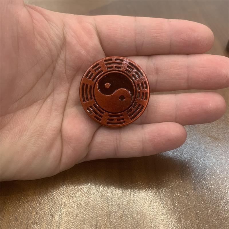Mini Fidget Magnetic Push Coin Milk Cap Push Card Edc Metal Stress Relief Toy Decompression Relieving Anxiety Ppb Antistresse