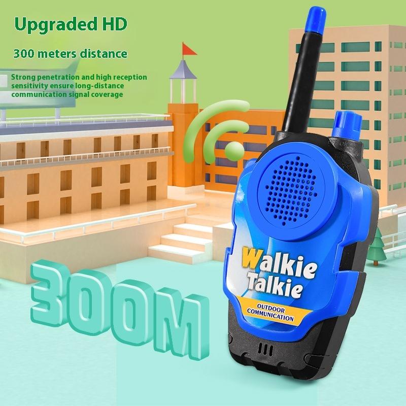 2 Stück Kinder Eltern-Kind-Sprechanlage Cartoon Niedliches Walkie-Talkie Mobiltelefon Outdoor-Spielzeug Jungen und Mädchen Lernspielzeug
