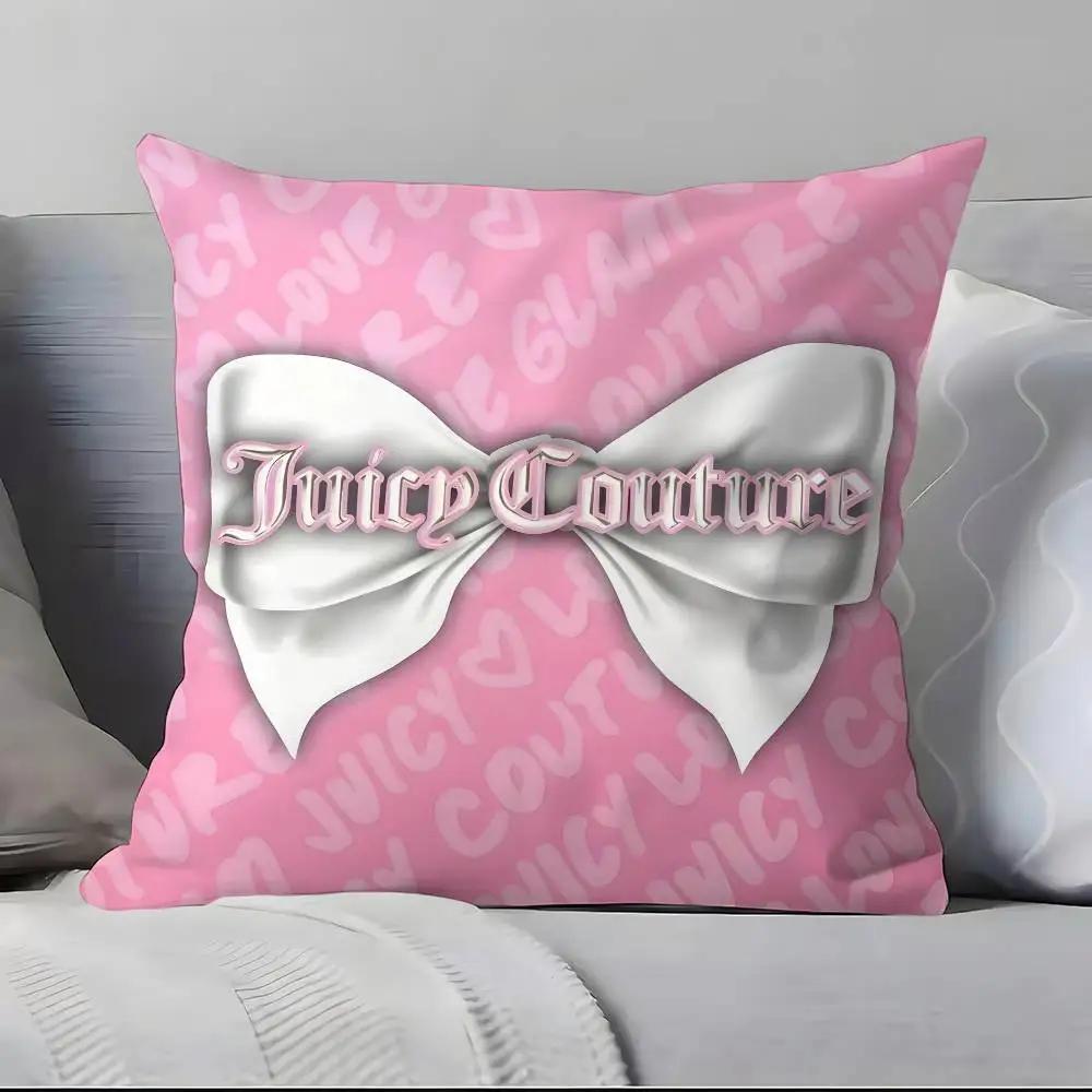 J-Juicy C-C-Couture Классическая наволочка Наволочка Мягкая Приятная к коже и Удобная со Скрытой Молнией 18x18Inch