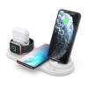 6 in 1 Wireless Charging Stand Phone Watch Earphone Wireless Charger Multifunctional Fast Charging Station