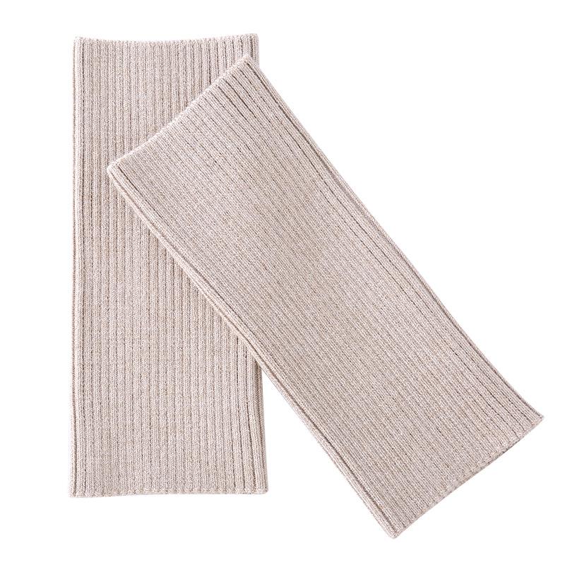 Cashmere Wool Wrist Support: Warm, Breathable, Fashionable Gloves for Men & Women - Thick, Protective Sleeve for Joint & Sport.