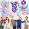 Jungle Butterfly Balloon Set - Birthday Party Decorations & Latex Props