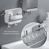 Waterproof Soap Box with Lid Drainage Soap Tray Wall Mounted Soap Holder Storage Rack Hanging Organizer Bathroom Accessories
