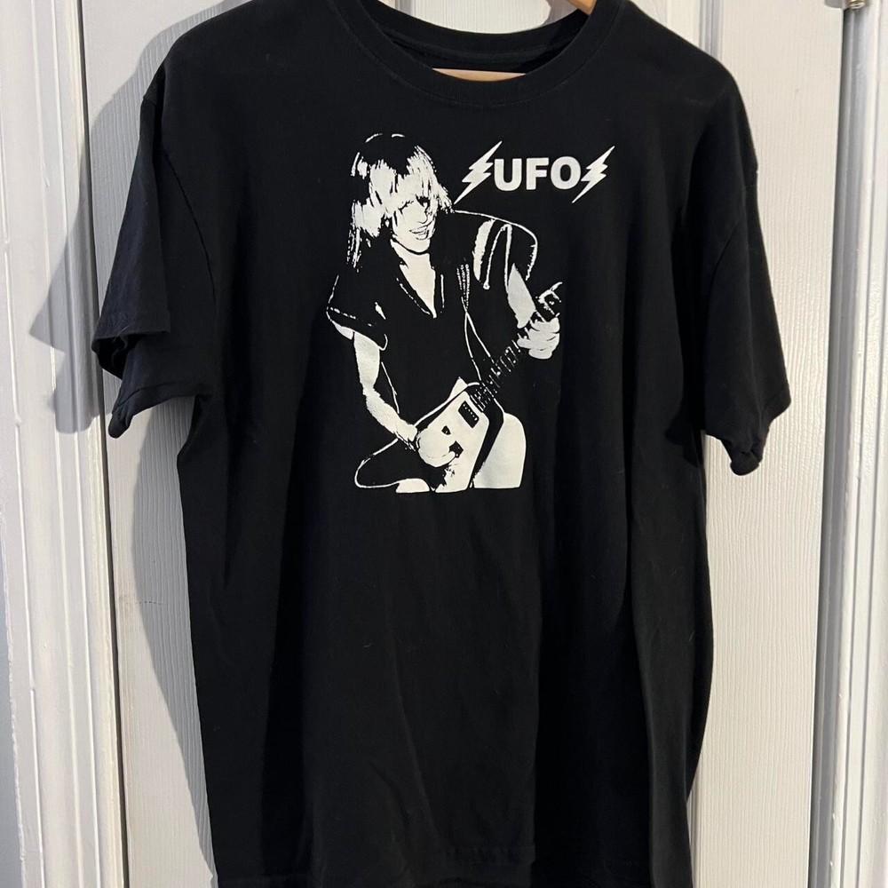 UFO band tee rock tour short sleeve black color shirt KV34158 Unisex T-Shirt L