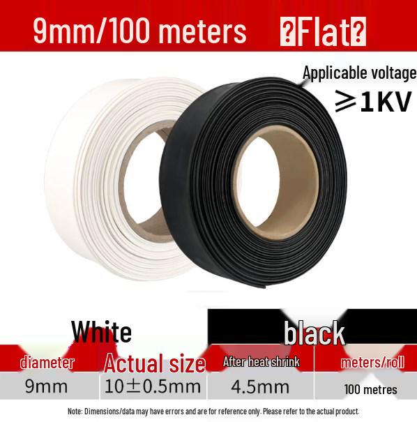 Colored Thermoplastic Heat Shrink Tubing for Electrical Insulation and Wire Repair