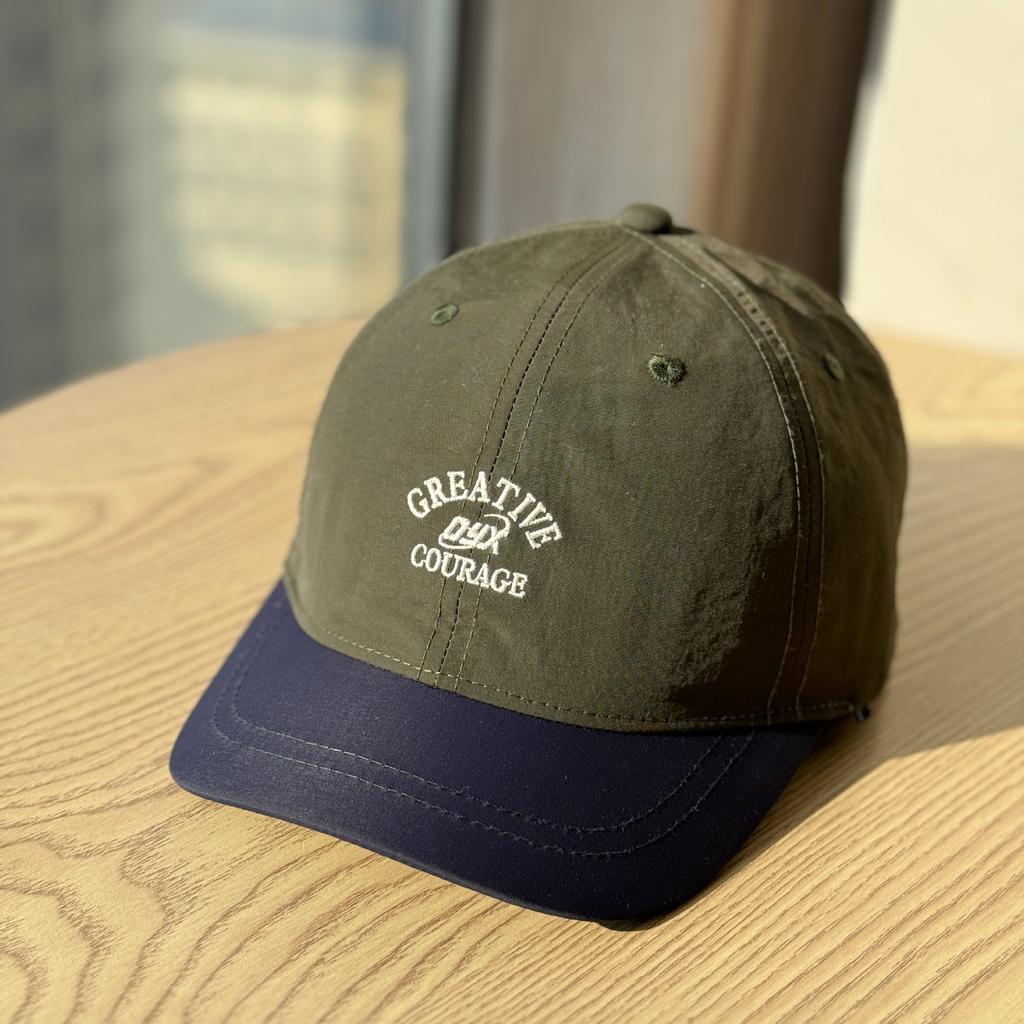Color-Blockshort-Brim Quick-Drybaseball Cap For Menand Women Summer Outdoor Usesports All-Match Trendy For Daily