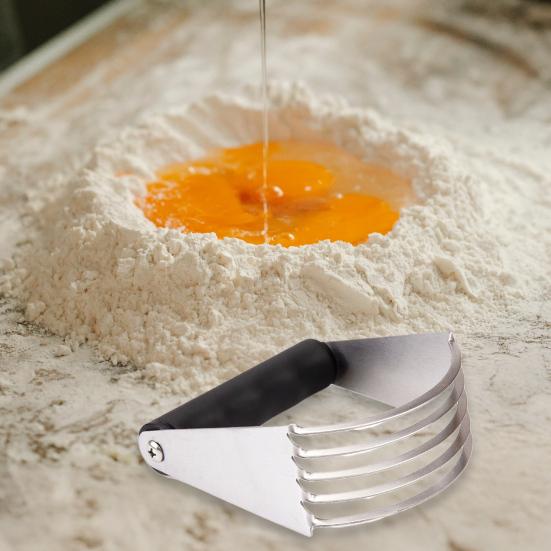 Nerezový míchač těsta, mixér, krémový, na mouku, šlehač na vejce, pěchovadlo, víceúčelové kuchyňské náčiní