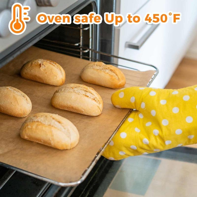 200/100/50Pcs Baking Paper Non-stick Oil Proof Parchment Paper Oven Grilling Mat Paper Food Wrapping Paper Baking Tool