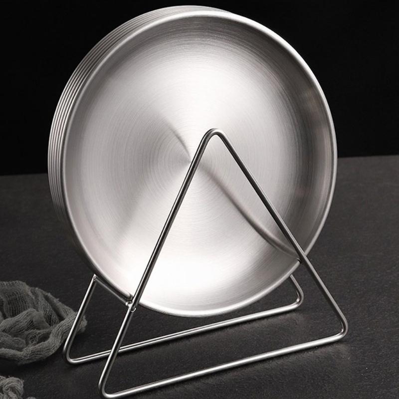 Efficient Dish Organizers Rack Craft Of Stainless Steel For Small Kitchens And Restaurants