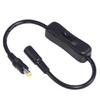 30cm Male to Female 5.5x2.5/5.5x2.1mm Plug DC Power Adapter Cable Extension Cord