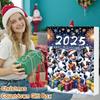 Kraví adventní kalendář 2025 24 dní odpočítávací kalendář do Vánoc s 2D akrylovými závěsnými ozdobami skotské vysočinské krávy Roztomilý kraví přívěsek na vánoční stromeček