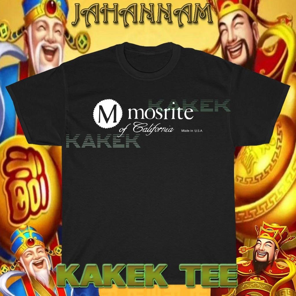 New Shirt Mosrite California Guitars Logo American T shirt Funny Size S to 5XL S