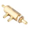 Dental Pedal Foot Control Valve 5x5x5mm Copper Dental Unit Chair Foot Control Switch Pedal Swith 4