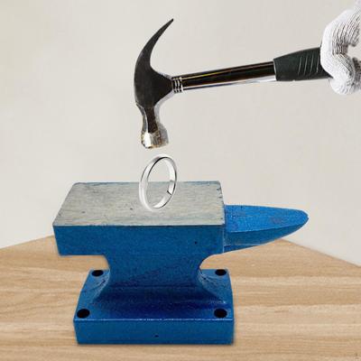 Bigorna de metal para fazer joias, designers gráficos DIY, ferramenta de reparo de metalurgia