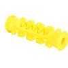 Pet Dog TPR Safety Molar Cleaning Tooth Rod Puzzle Training Playing Biting Toothbrush Toyyellow