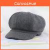 Chic And Stylish Women Vintage Solid Wool Gatsby Newsboy Octagonal Hat Cabbie Driver Cap