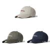 Spring Letter Baseball Cap For Ladies Casual Sun Protection Cotton Material