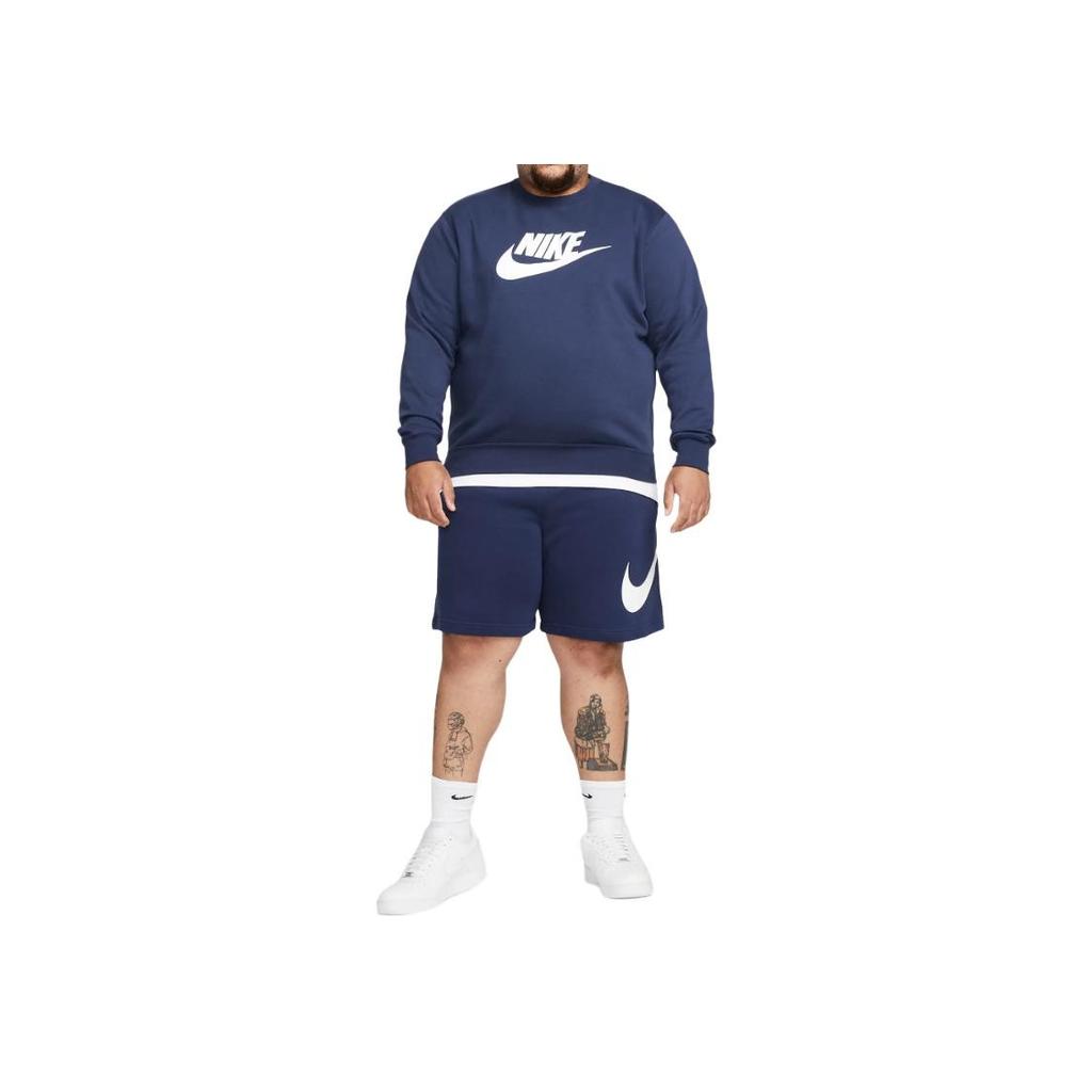 New Nike Sportswear Club Fleece Men's Graphic Crew DQ4912-410