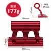 CXWXC Bicycle Front Fork Support Stand, Quick Release, Compatible with 12mm/15mm Thru-Axles, for Car and Indoor Storage, Red (CX-C08)