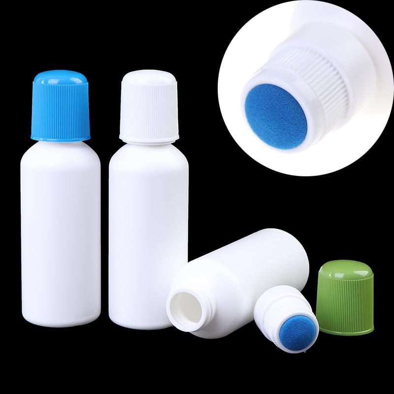 

100ml Sponge Tip Applicator Bottle Medical Topical Liquid Plastic Dispenser Bottle белый