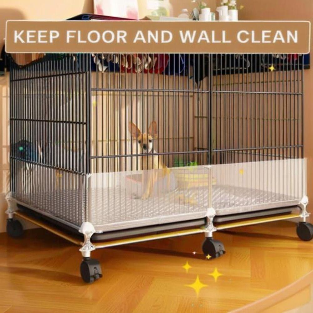 6/12Pcs Prevent Scatter Cage Protection with Zip Ties Guinea Pig Habitat Siding  Pet Cage