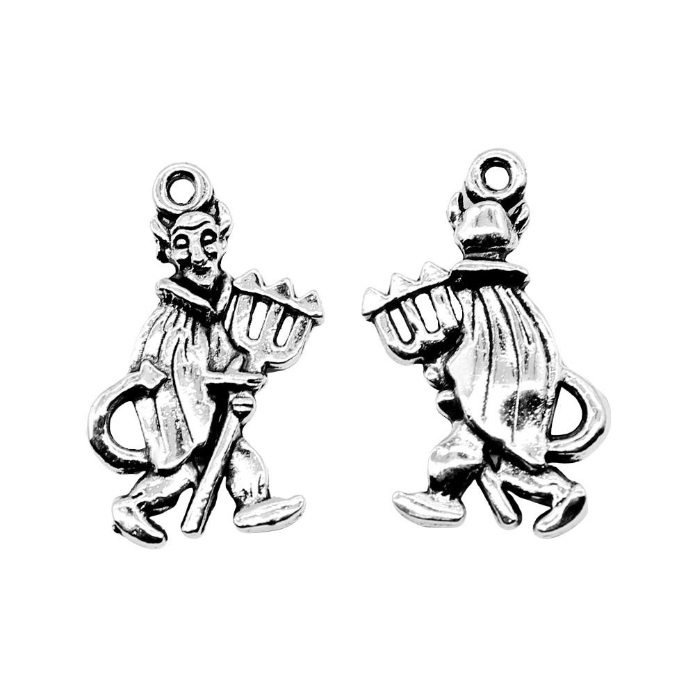 Halloween Day Charms Antique Alloy Magic Pendants For Dentist Themed Jewelry Making