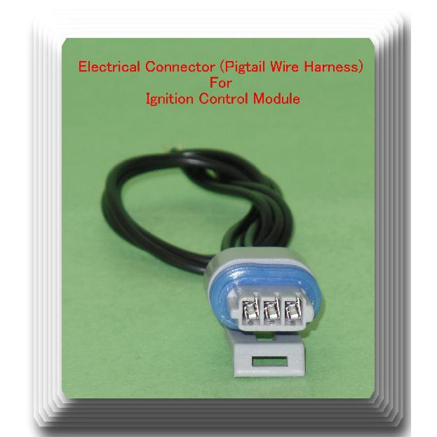 3 Wires Electrical Connector of Ignition Control Module LX366 Fits:Buick Pontiac