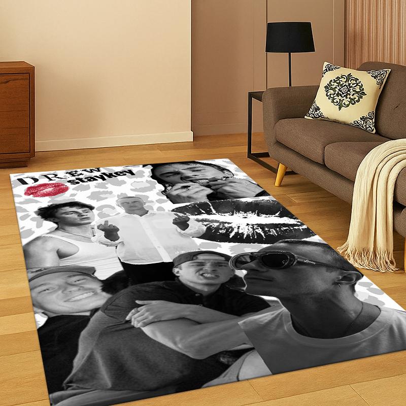 Drew Starkey Rafe Cameron Carpet Rug for Bedroom Living Room Sofa Playroom Doormat Home Decor,Kid Game Area Rug Non-slip gift