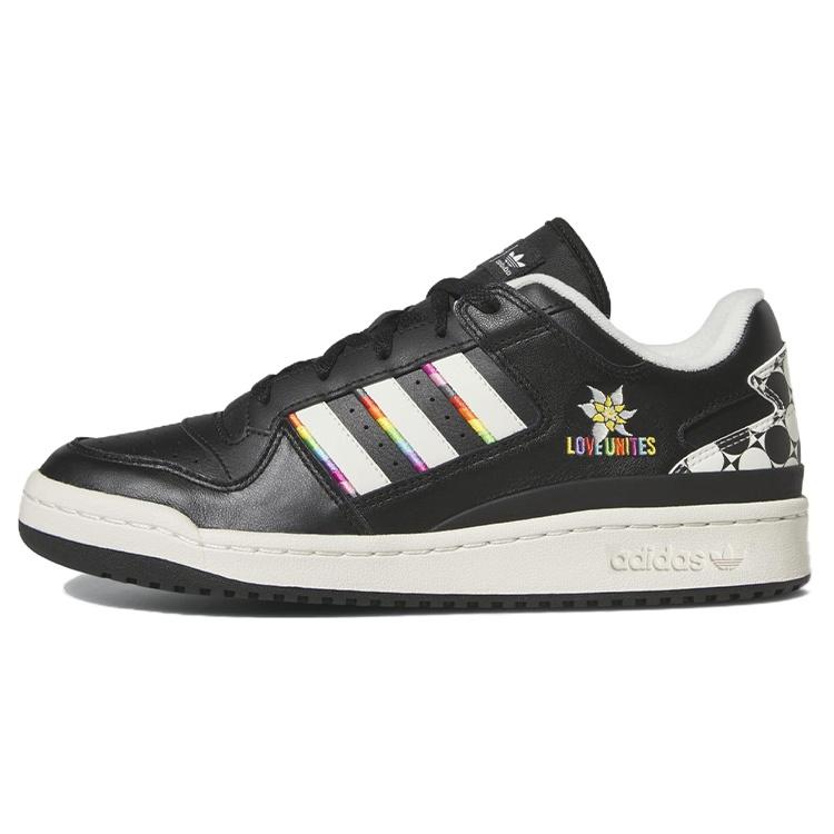 adidas Originals PRIDE RM Forum Low Shoes  Black White  Men s ID7491 EU 35⅔