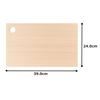 Umezawa Woodcrafts (Umezawamokuzaikougeisya) Hinoki Wood Cutting Board, 39 X 24 X 2 Cm