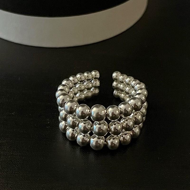 Heiß verkaufter Retro-Schlichter Ring mit Nischendesign, hochwertiger, leichter Luxus, vielseitiger offener Ring-Schmuck