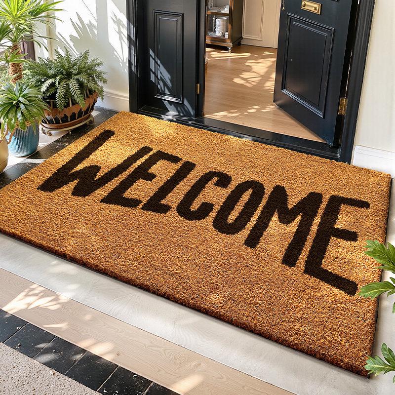 Non-Slip Wear-Resistant Coconut Palm Door Mat