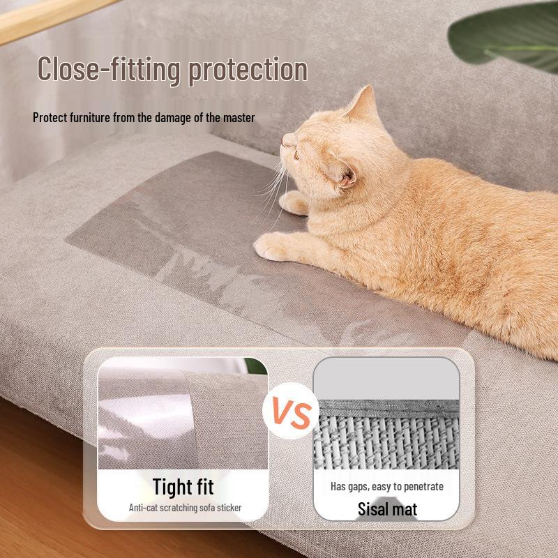 Spot Anti-Scratch Stickers: 5-Piece Set for Leather Sofa Protection from Cat Scratches